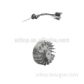 Magneto rotor and ignition stator for gasoline engine TB33